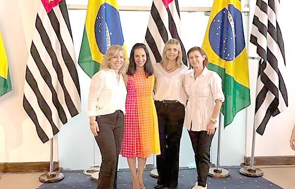 Presidente do Fundo e equipe encontram-se com Lu Alckmin