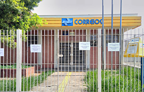 Grupo armado rouba unidade dos Correios