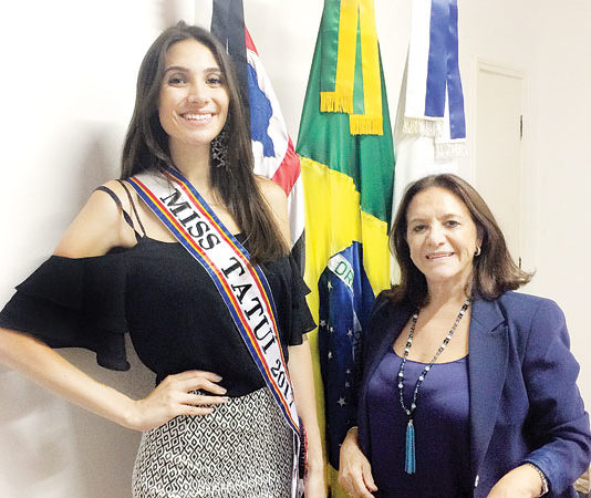 Modelo local disputa o título de miss São Paulo neste sábado