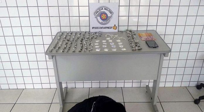 PM apreende 2 menores com drogas embaladas “a vácuo”
