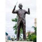 1º monumento restaurado já está de volta à avenida Firmo