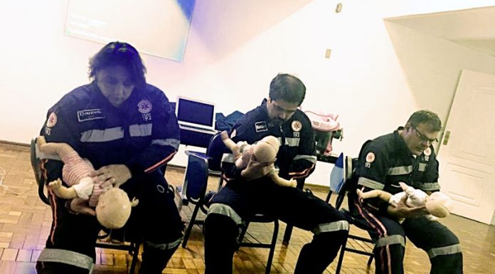 Samu 192 realiza novamente treinamento mensal em Tatuí