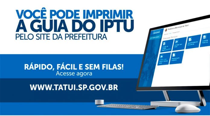 Carnês do IPTU são entregues; guias podem ser impressas