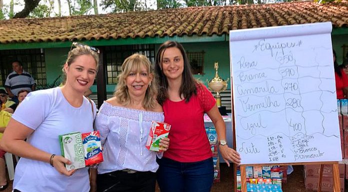 Envelhecer arrecada mais de 910 litros de leite em gincana