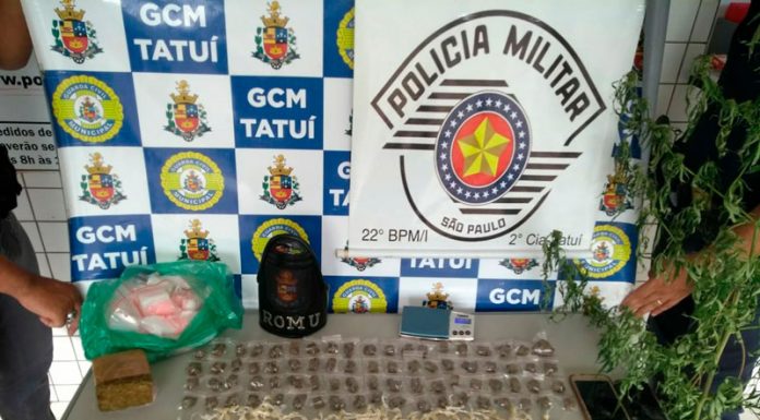 PM e GCM prendem seis pessoas por tráfico de drogas em apenas três dias