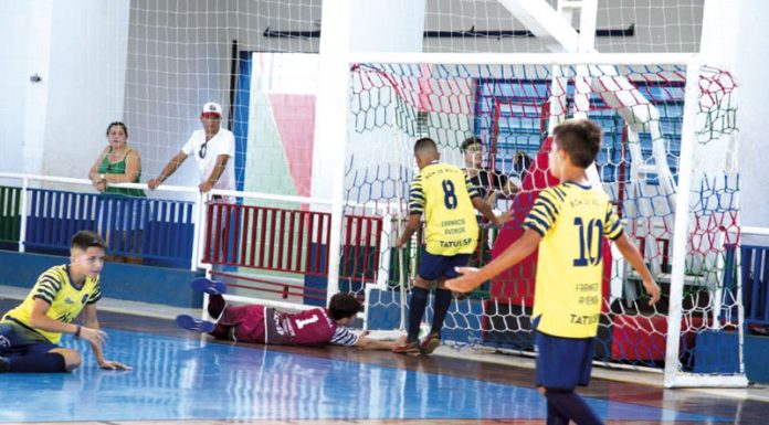 Copa Tatuí de Futsal para Menores chega na 3ª rodada