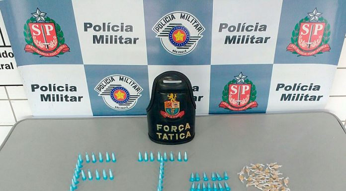 PM apreende crack e cocaína com jovem de 21 anos na Fundação
