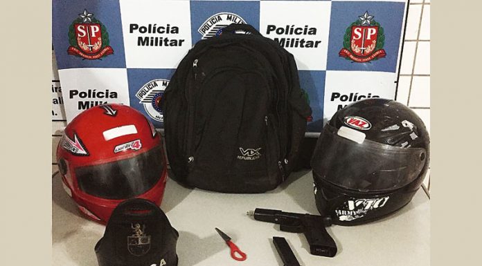 Polícia Militar prende dois suspeitos de furto de motocicleta