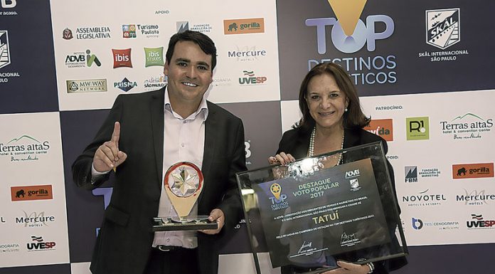 Tatuí é destaque em prêmio de turismo