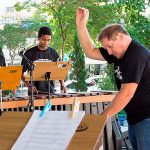 Grupo de Percussão do Conservatório se apresenta no “MP”