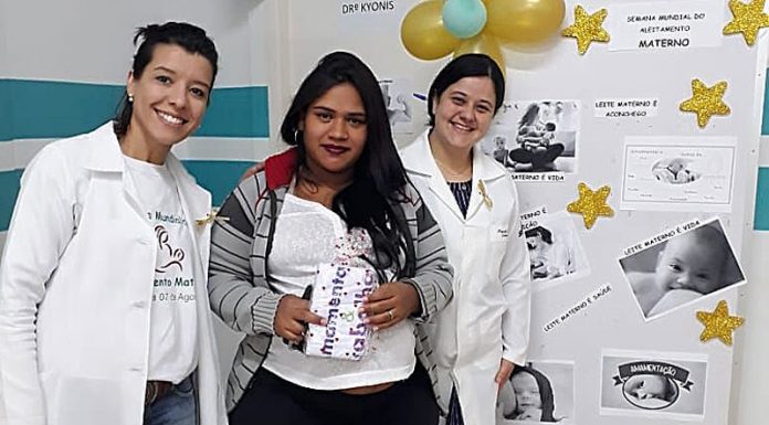 ESF do Jardim Santa Rita realiza atividade sobre amamentação