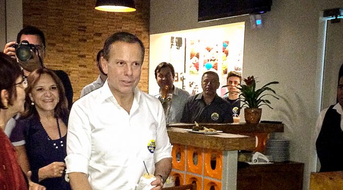 Candidato a governador, João Dória visita a cidade em evento partidário