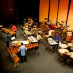 Grupo de Percussão do Conservatório faz apresentação na quinta