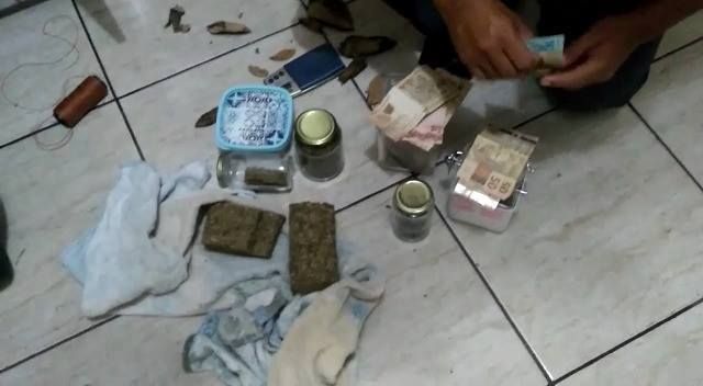 PM apreende 1,2 kg de maconha em república estudantil no Jd. América