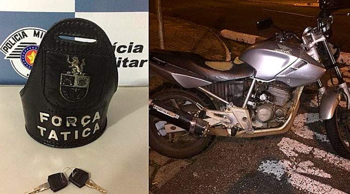 Menores são detidos após serem flagrados tentando furtar moto