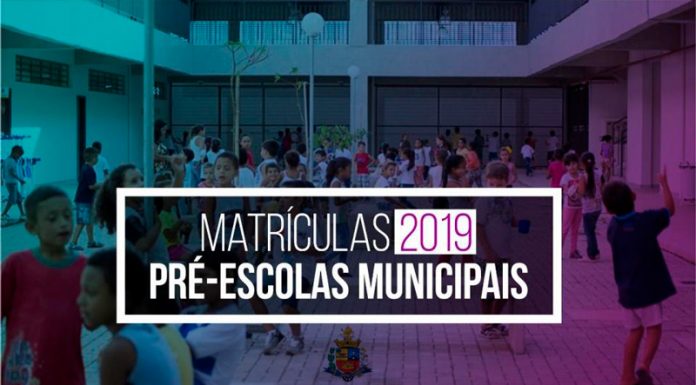 Começam matrículas para as pré-escolas municipais de 2019