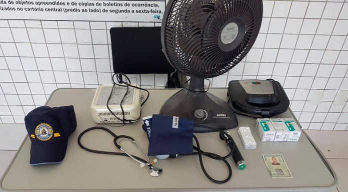 Homem que furtava a UBS Sta. Cruz é preso em flagrante pela GM