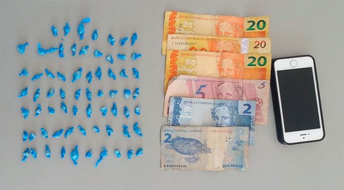 Aluno é flagrado com drogas dentro de sala de aula na ‘VE’