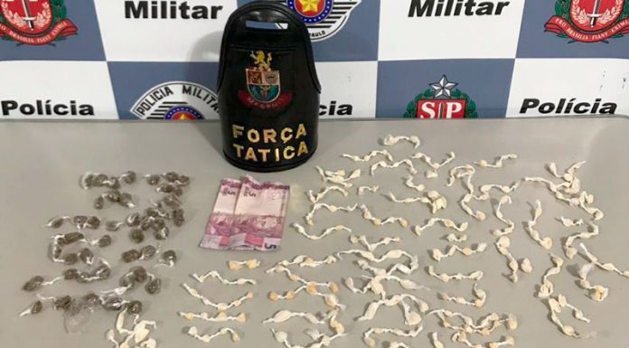 Homem é detido com mais de 300 porções de crack na vila Angélica