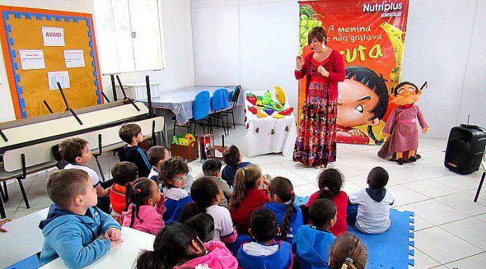 Alunos do “infantil” integram ação de educação alimentar