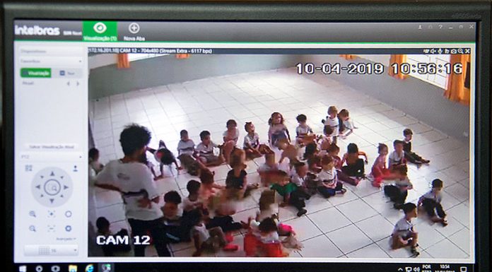 Monitoramento com câmeras chega a 20 unidades escolares municipais