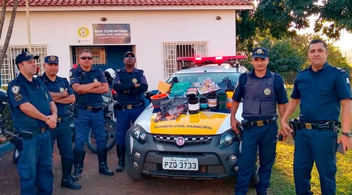 GCM realiza operação para impedir uso de cerol em linha de pipa