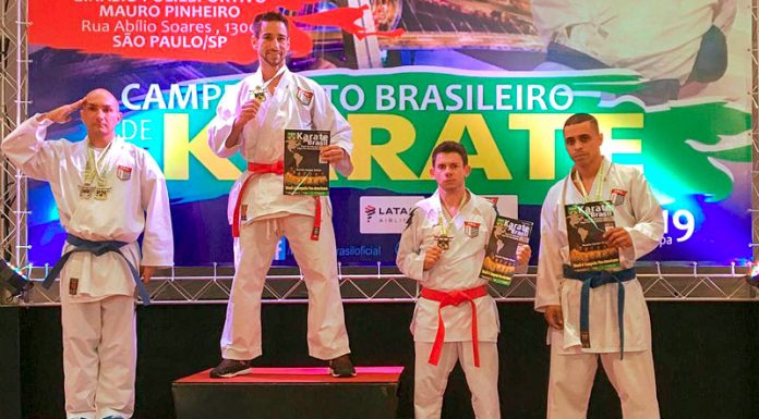 Danilo Iafelix ganha duas medalhas no ‘Brasileiro de Karatê’