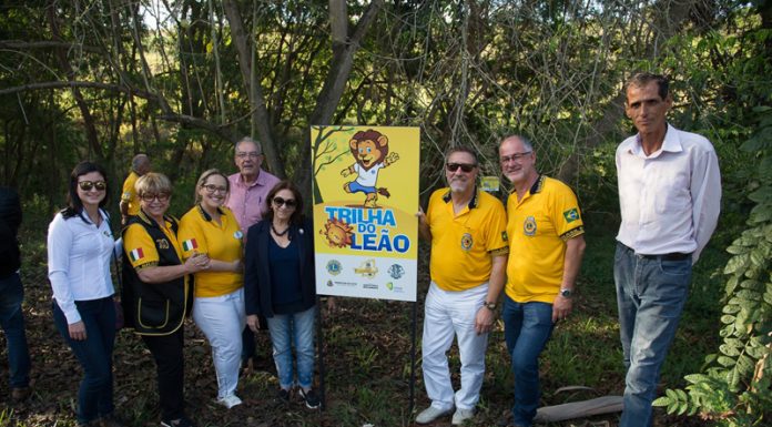 Lions inaugura ‘Trilha do Leão’ em parceria com prefeitura
