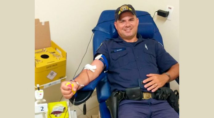 GCM, Caixa e Banco de Sangue iniciam a ação “Sangue Azul”