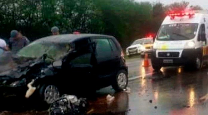 Acidente envolvendo menor na direção deixa três feridos