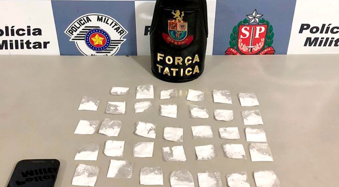 Encanador é preso por tráfico de drogas e direção perigosa