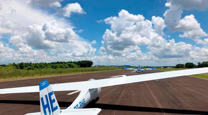 Meteorologia causa adiamento de competição de planadores em Tatuí