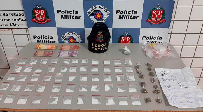 PM faz 2ª apreensão de drogas em residência do ‘T. Guedes’ em 3 dias