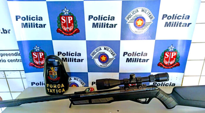 PM prende dupla flagrada por caça e contrabando no Inocoop