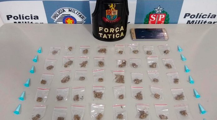 Denúncia de tráfico em casa alugada no San Raphael gera prisão de jovem