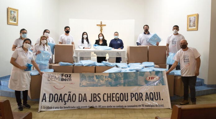 JBS doa equipamentos de proteção individual à Santa Casa de Tatuí