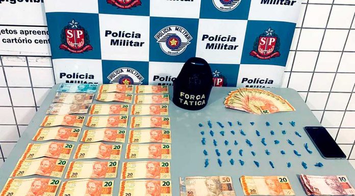 Denúncia de tráfico de entorpecentes provoca apreensão de dinheiro falso