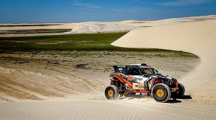 Duplas de equipe local sobem ao pódio do Rally dos Sertões