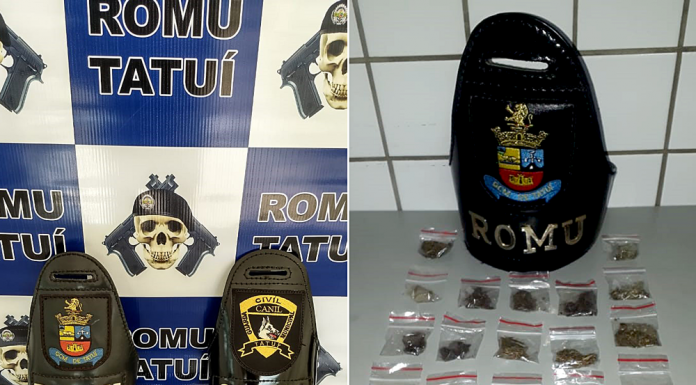 Duas ocorrências de tráfico de drogas são concluídas em prisões