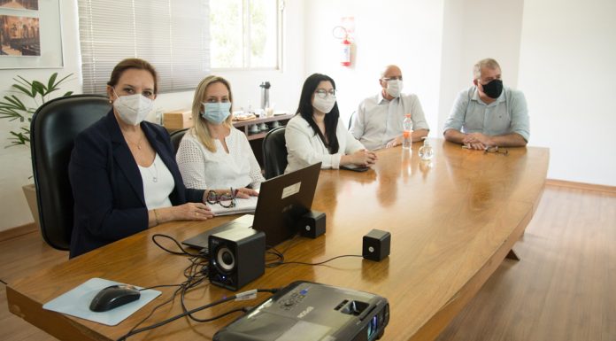 Prefeita participa de reunião virtual sobre Plano de Imunização