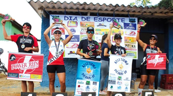 Tatuiana é vice-campeã geral em corrida de rua de “SMA”