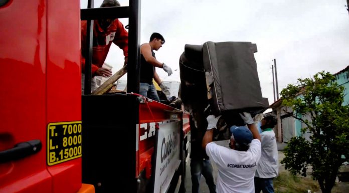 Dengue atinge queda de quase 40% no início da semana com 230 casos