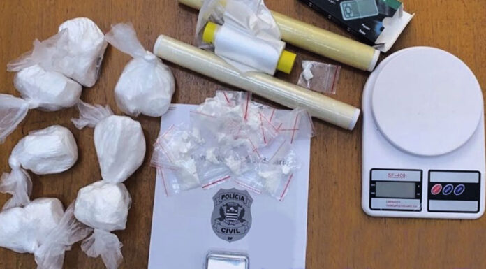 Operação conjunta da GCM e PC apreende cocaína na “VB”