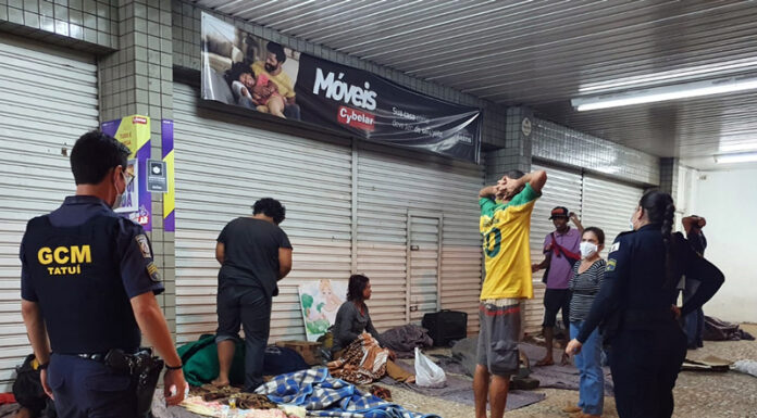 Prefeitura realiza abordagem social de moradores de rua