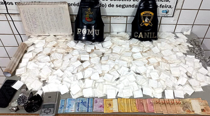 GCM apreende mais de 1.330 papelotes de ‘coca’ em Tatuí