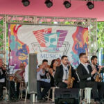 Banda Lira Santa Cecília se apresenta na Praça da Matriz