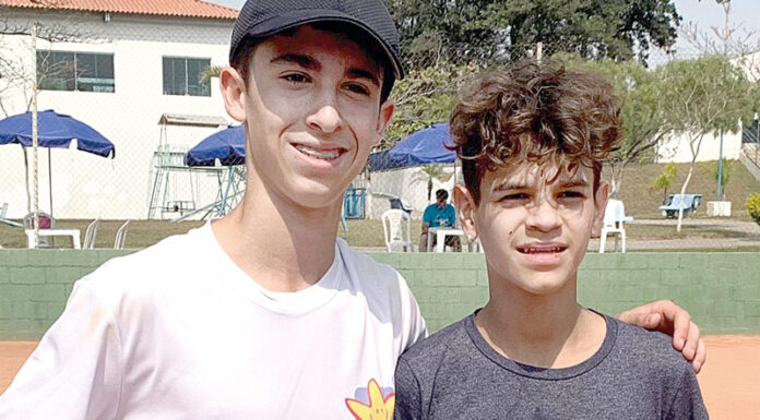 Duplas podem se inscrever na próxima etapa da liga de tênis