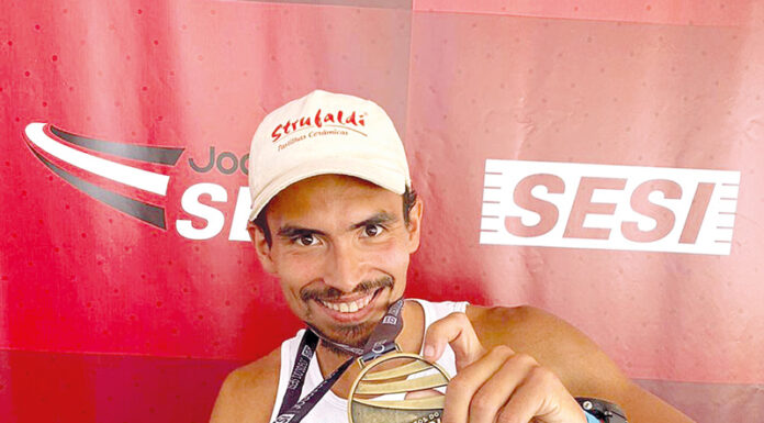 Atleta tatuiano vence 2 provas nos ‘Jogos da Indústria’ do Sesi