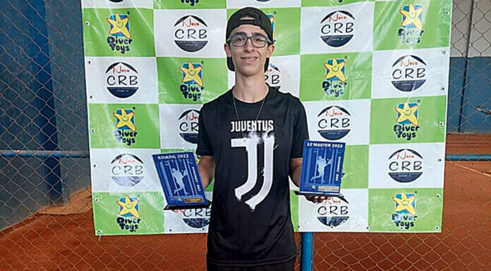 Tenistas tatuianos sobem ao pódio em 9 das 10 etapas da temporada