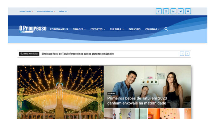 Jornal ‘O Progresso de Tatuí’ implementa readequações